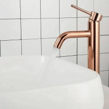 Kopalniška pipa REA LUNGO  ROSE GOLD