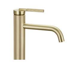 Pipa za umivalnik Argon Brush Gold High 