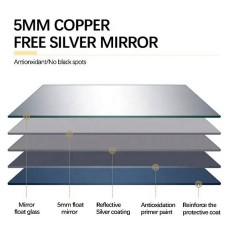 Klasično okroglo ogledalo 40cm