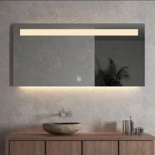 Pravokotno LED ogledalo za kopalnico
