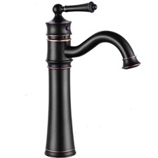 Retro Waschtischarmatur Rea Vintage Black High
