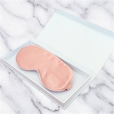 Seiden Schlafmaske Rose Pink