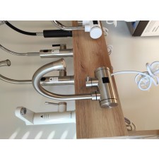 Stenska grelna pipa iz nerjavečega jekla + varnostno zaščitno stikalo