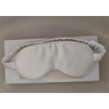 Svilena maska za oči Pearl White v darilni škatlici