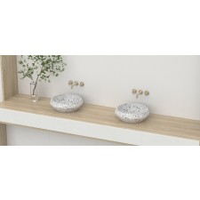 Kamniti umivalnik Sunshine Terrazzo