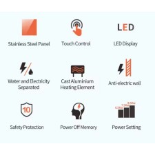 Električni pretočni bojler za sanitarno vodo 18 kW, trifazni