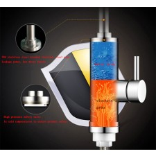 Električna grelna pipa iz nerjavečega jekla z gibljivim izvodilom