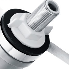 Električna grelna pipa iz nerjavečega jekla z gibljivim izvodilom