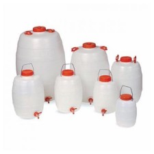 Dispenser mit Fässern aus PE, PE HD