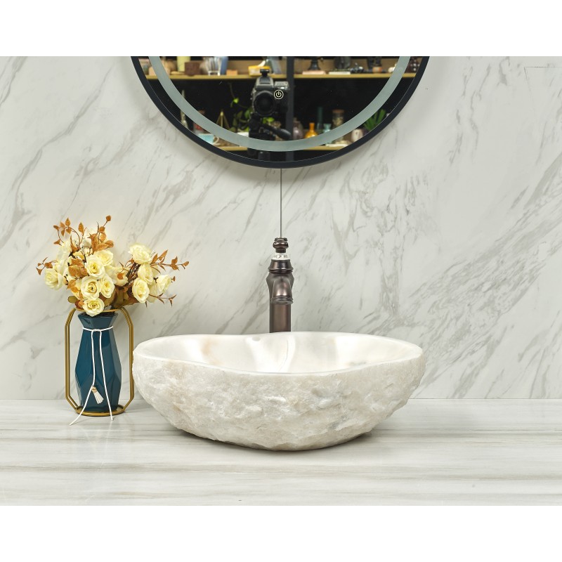 Umivalnik iz naravnega kamna