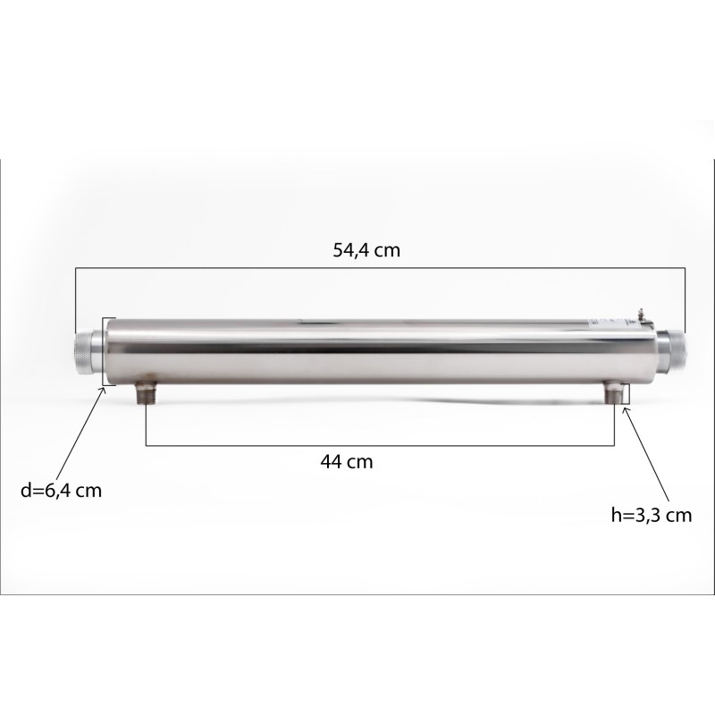 UV sterilizator vode za večje pretoke 1360 l/h S06
