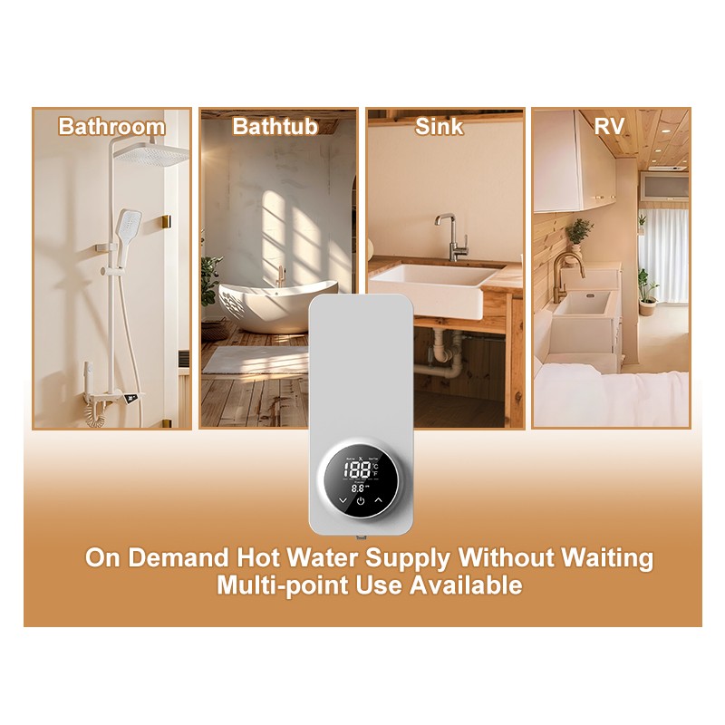 Večnamenski grelnik vode