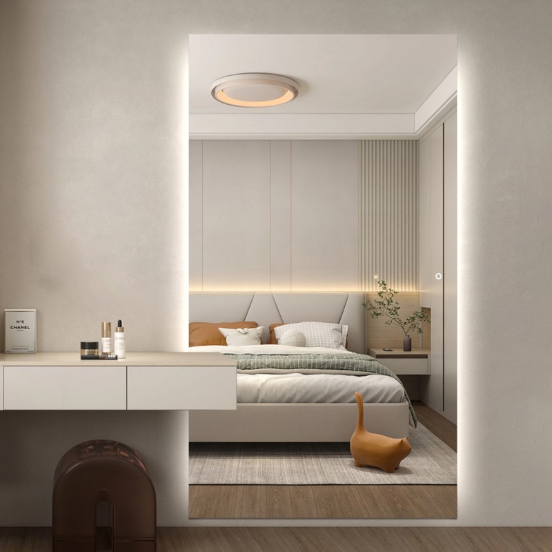 VELIKO STENSKO LED OGLEDALO