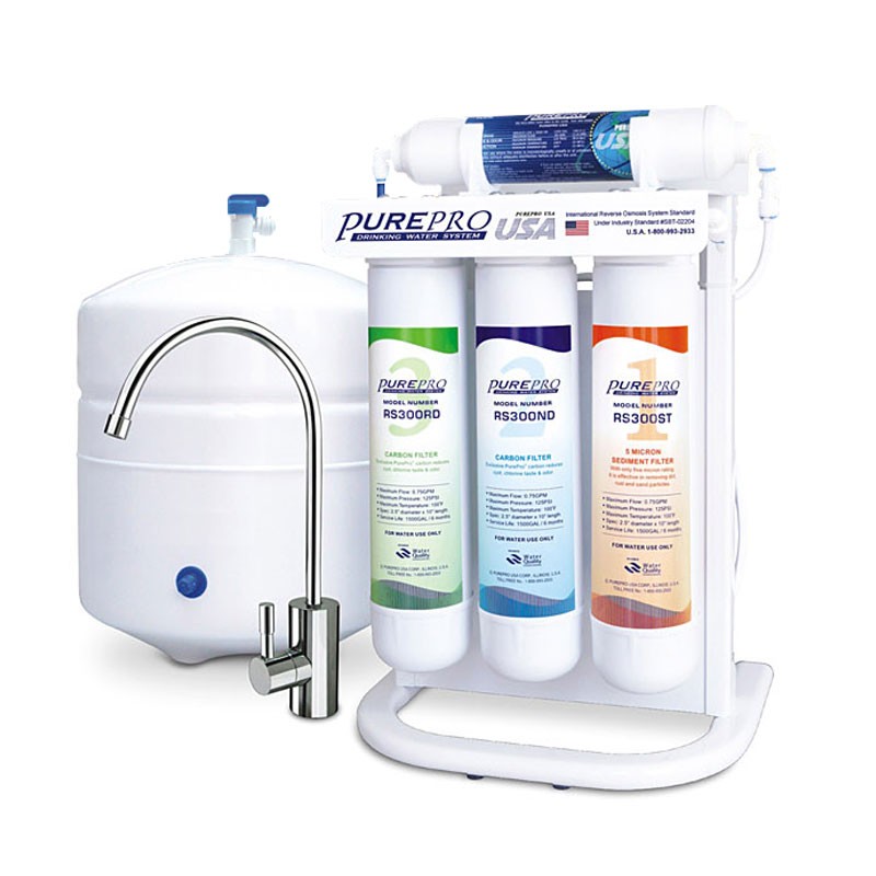 Podputna reverzna osmoza PurePro® ERS105 z mineralnim/alkalnim nastavkom