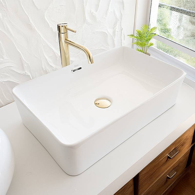 Nadpultni keramični umivalnik Berta 55