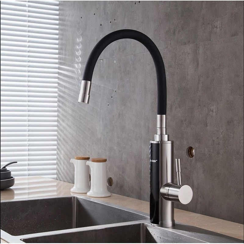 Električna grelna pipa Modern z digitalnim prikazovalnikom