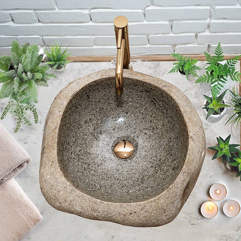 Kamniti umivalnik Riverstone