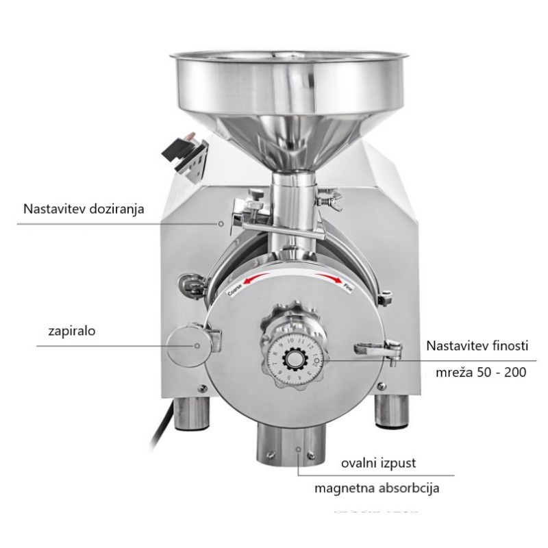 Nerjavni mlin za žitarice, zelišča 1500 W