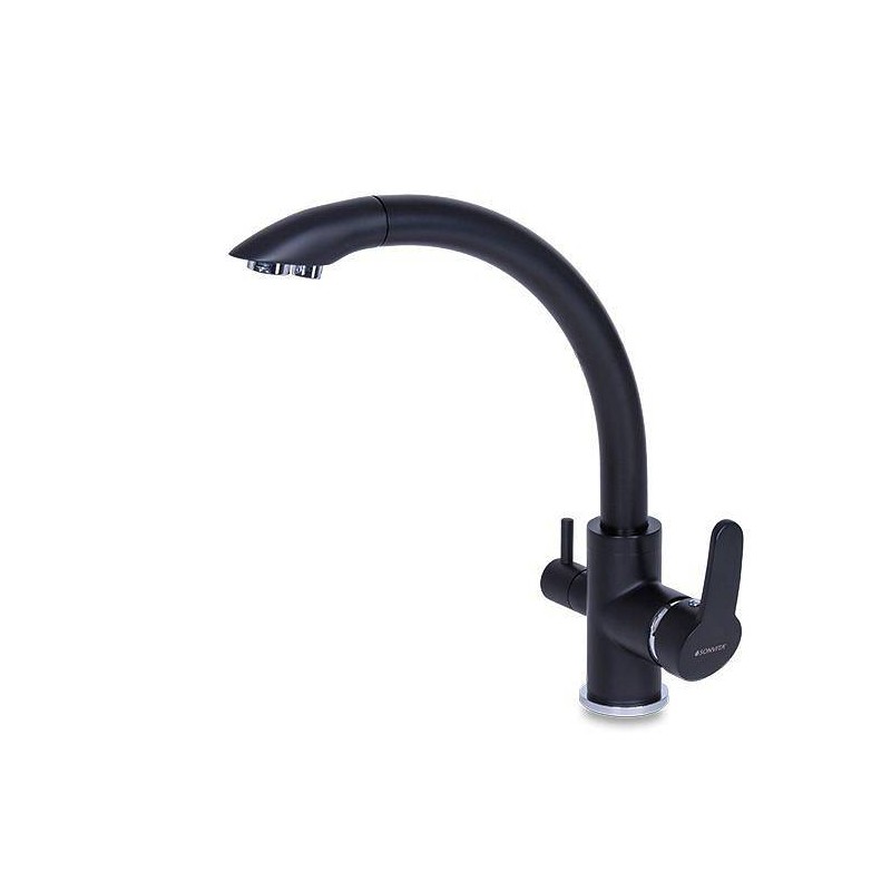 Pipa za fitrirano vodo 3v1 Grande Black