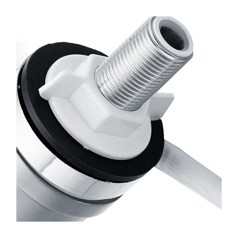 Električna grelna pipa iz nerjavečega jekla z gibljivim izvodilom