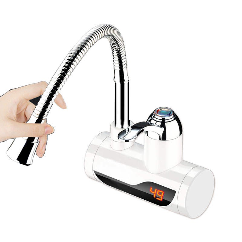 Wand montierte Elektrische Wasserhahn mit Flexiblem Auslauf