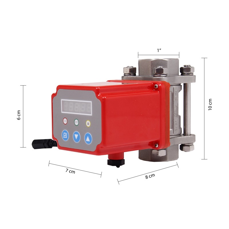 Avtomatski izpiralni krogelni ventil CBV-25-TSS