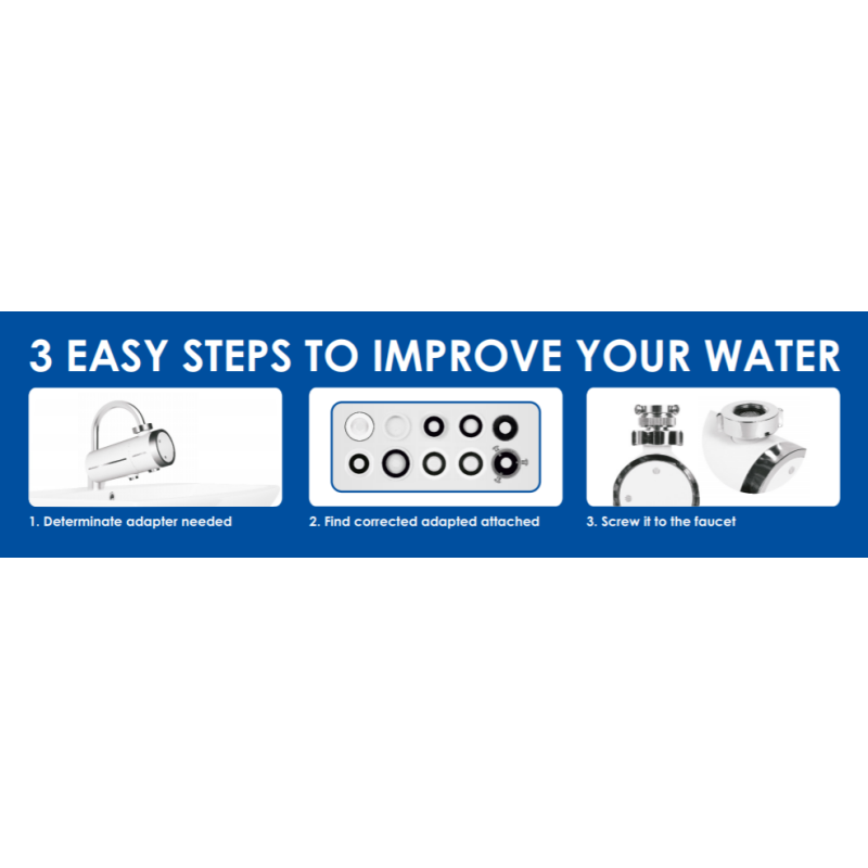 Prenosni filter za kuhinjsko pipo Aquafilter za pitno vodo