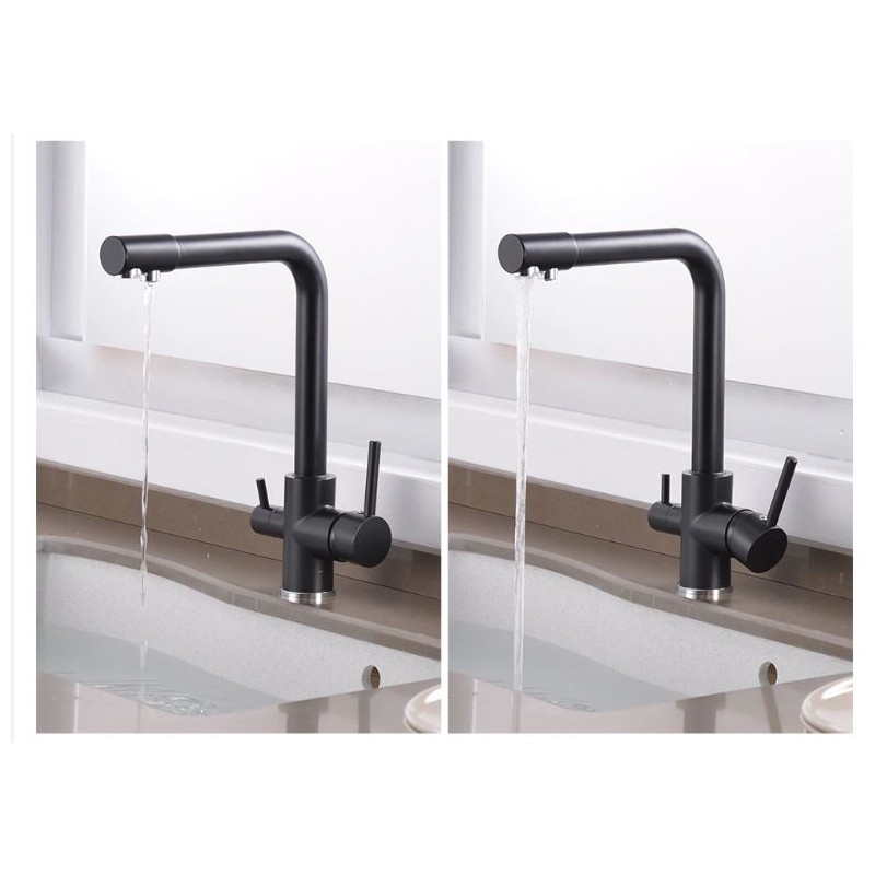 Pipa za filter 3 v 1 Black Granit