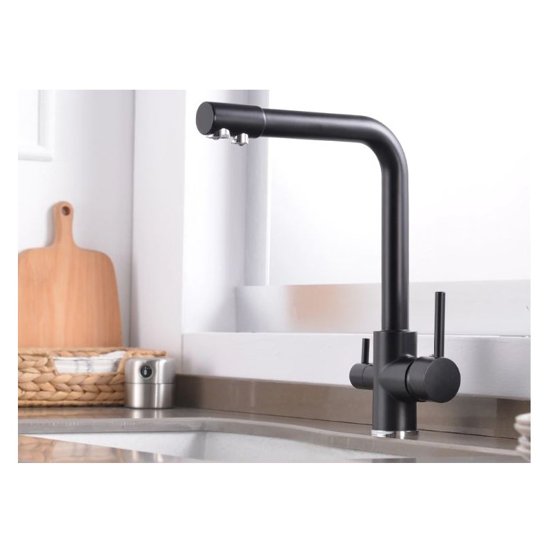 Pipa za filter 3 v 1 Black Granit