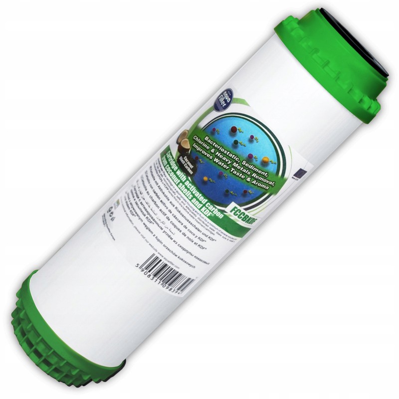Vložek za vodni filter (GAC), KDF®  odstranjevanje klora, pesticidov,težkih kovin in železa