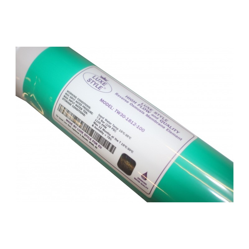 Membrane für Osmoseanlagen 100 GPD LUXE STYLE-1812-100-C