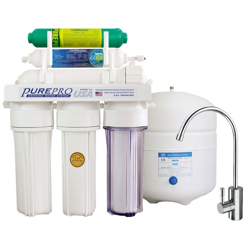 Vodni filter reverzna osmoza + alkalni/mineralni nastavek
