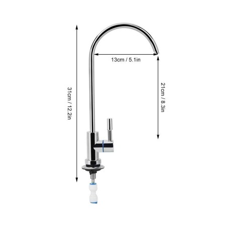 Wasserhahn für Wasserfilter Klasik