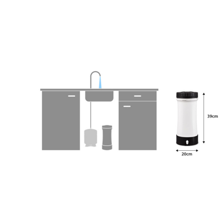 Untertisch Wasserfilter RO Aquatower