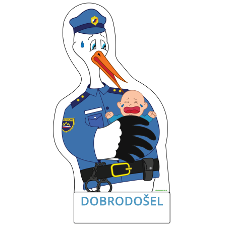 Štorklja policist