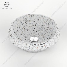 Kamniti umivalnik Sunshine Terrazzo