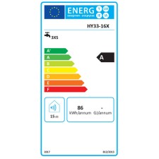 Stenska grelna pipa z gibljivim izvodilom 3,3 kW + varnostno zaščitno stikalo