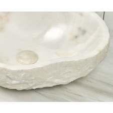 Umivalnik iz naravnega kamna White Natural