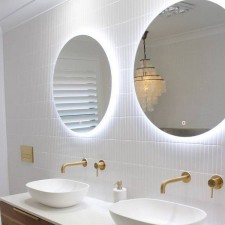 Runder LED Spiegel mit Beleuchtung