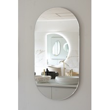 Ovalno LED ogledalo za kopalnico