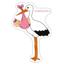 Štorklja za novorojenčka PUNČKA