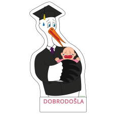 štorklja ŠTUDENT, MATURANT, pravnik