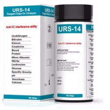 Test za analizo urina URS-14 parametrov (100 lističev)