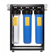 Komplet hišni vodni filter Big Blue® 20BB Aquafilter UV sterilizator 6 GPM in mehčanje vode