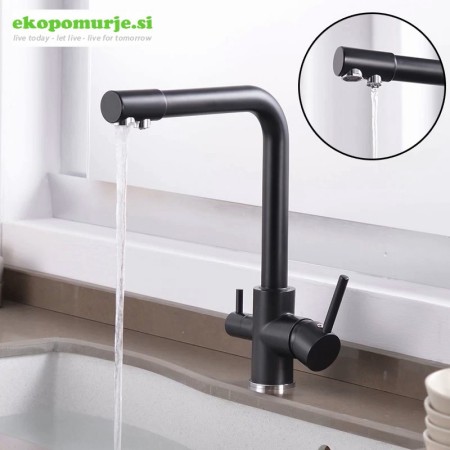 Pipa za filter 3 v 1 Black Granit