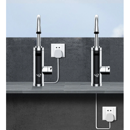 Elektrische Heizungsarmatur für Küche mit flexiblem Schlauch Modern