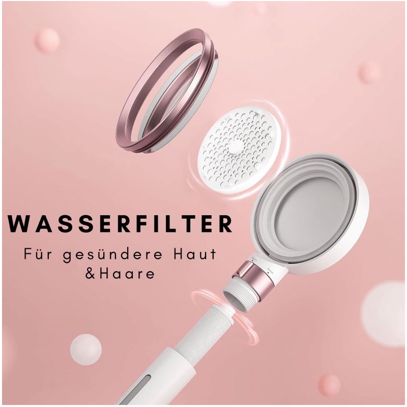 Wellness-Duschfilter – schöne Haut – weiches Haar