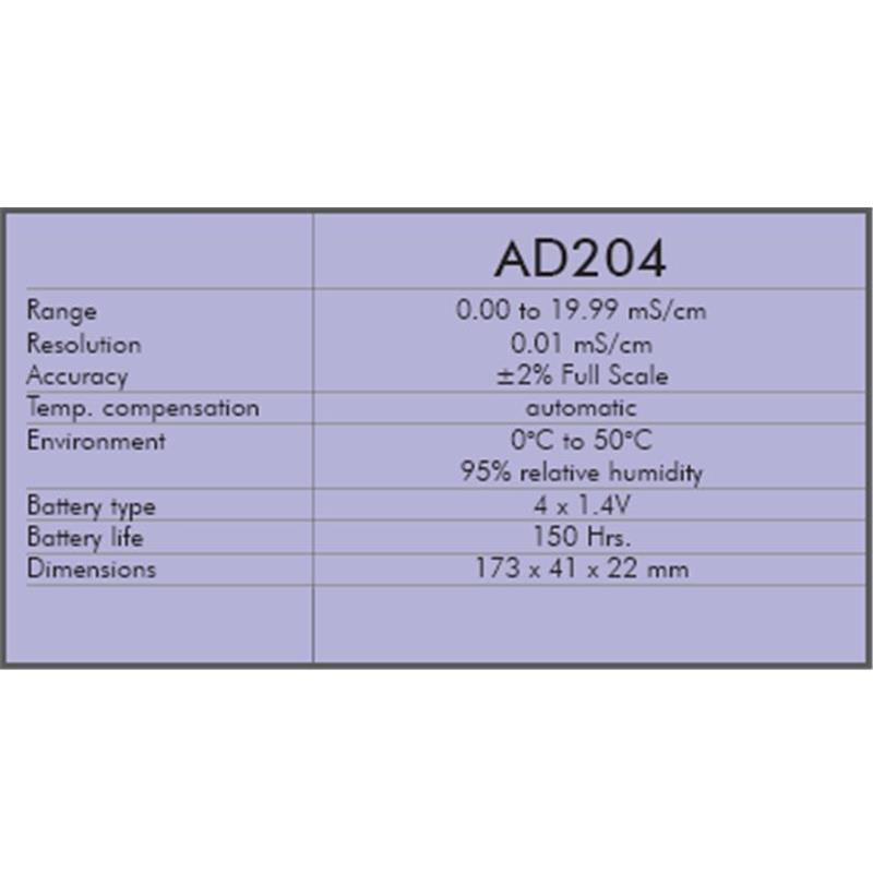 pH meter, EC meter, TDS meter - ADWA