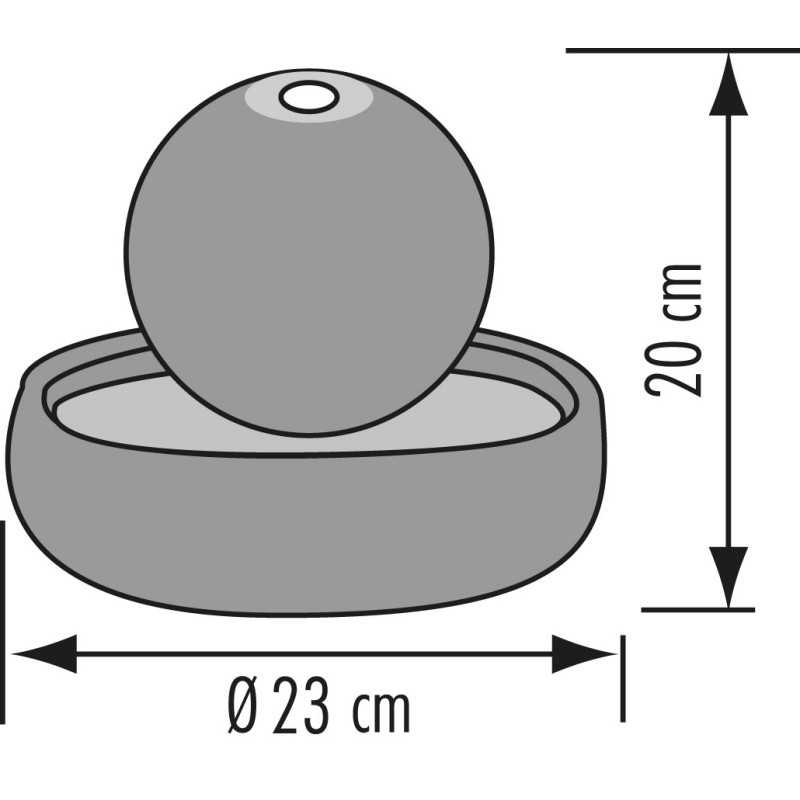 Keramična fontana Rono