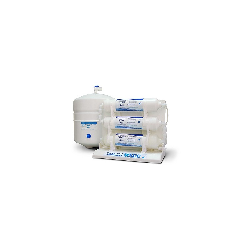 Kompaktna reverzna osmoza PurePro® M500P z vodno črpalko (manjše dimenzije)